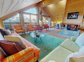 Duplex ski aux pieds, cheminée, terrasse sud, 4 chambres, 190m² - FR-1-688-85